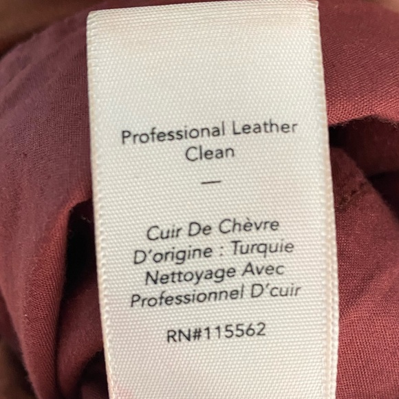 $695 ELIZABETH AND JAMES Stanton suede Leather Shift dress size 0 - Picture 15 of 15